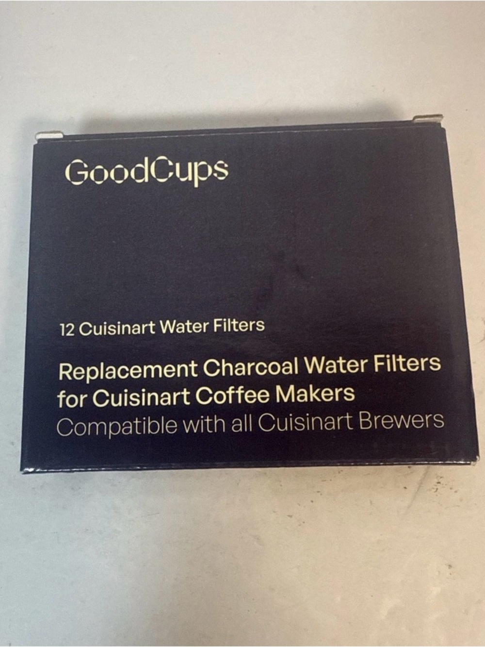Black Replacement Charcoal Water Filters for Cuisinart Brewers